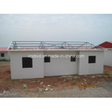 Maison préfabriquée de construction de structure métallique / maison